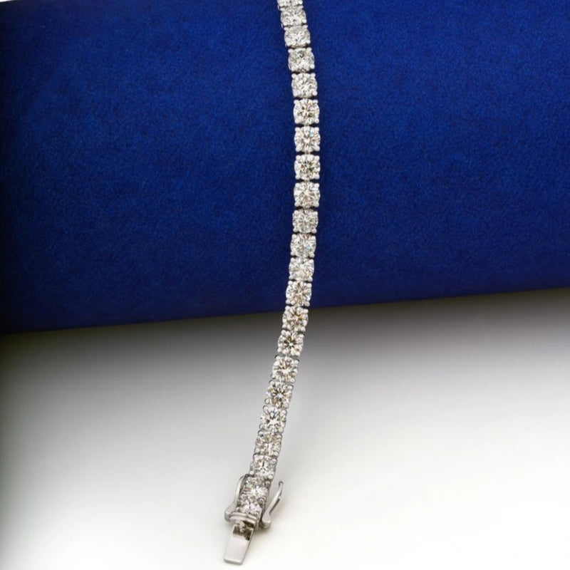 13.36 Carat Lab-Grown Diamond Bracelet for Women - view 2