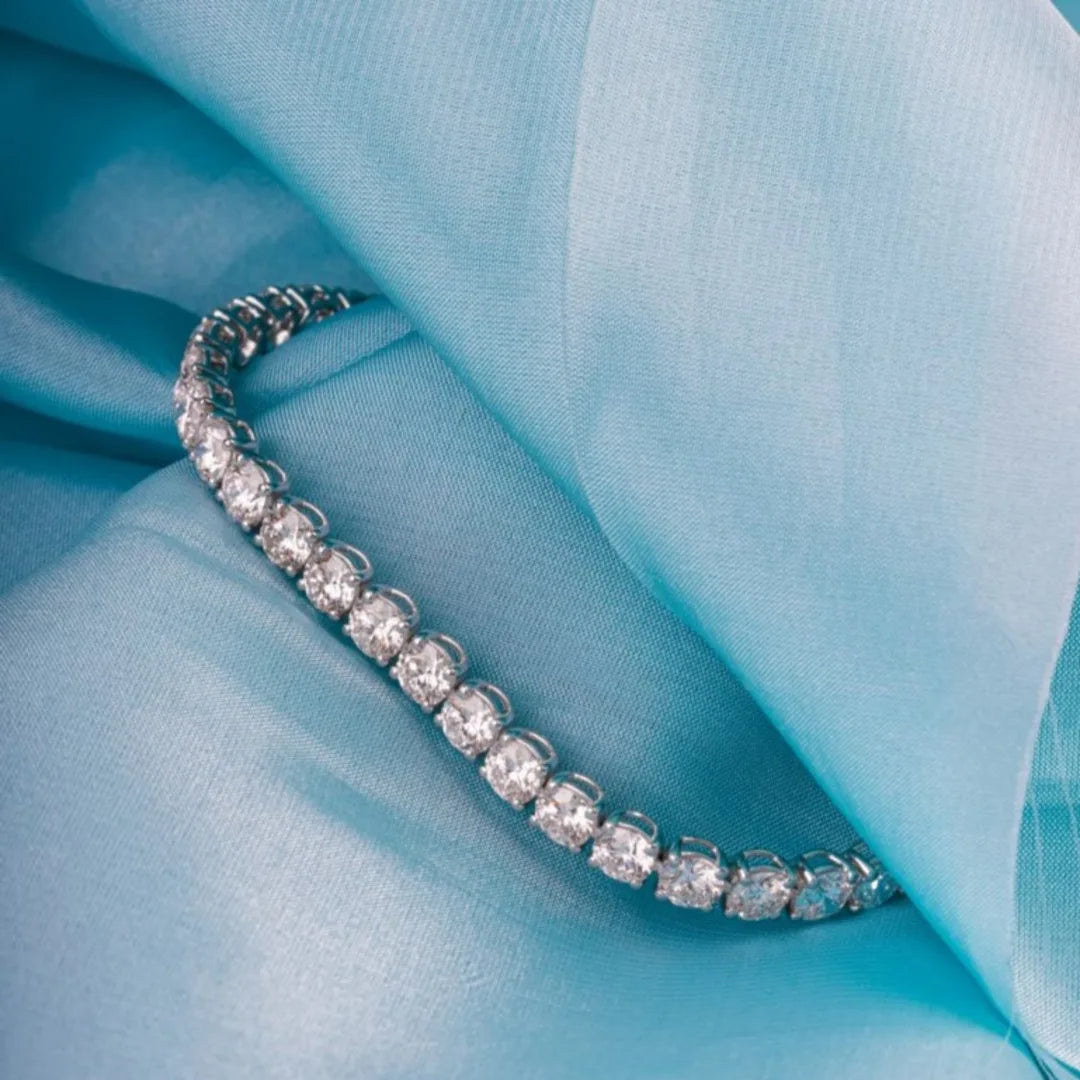 13.36 Carat Lab-Grown Diamond Bracelet for Women - view 3