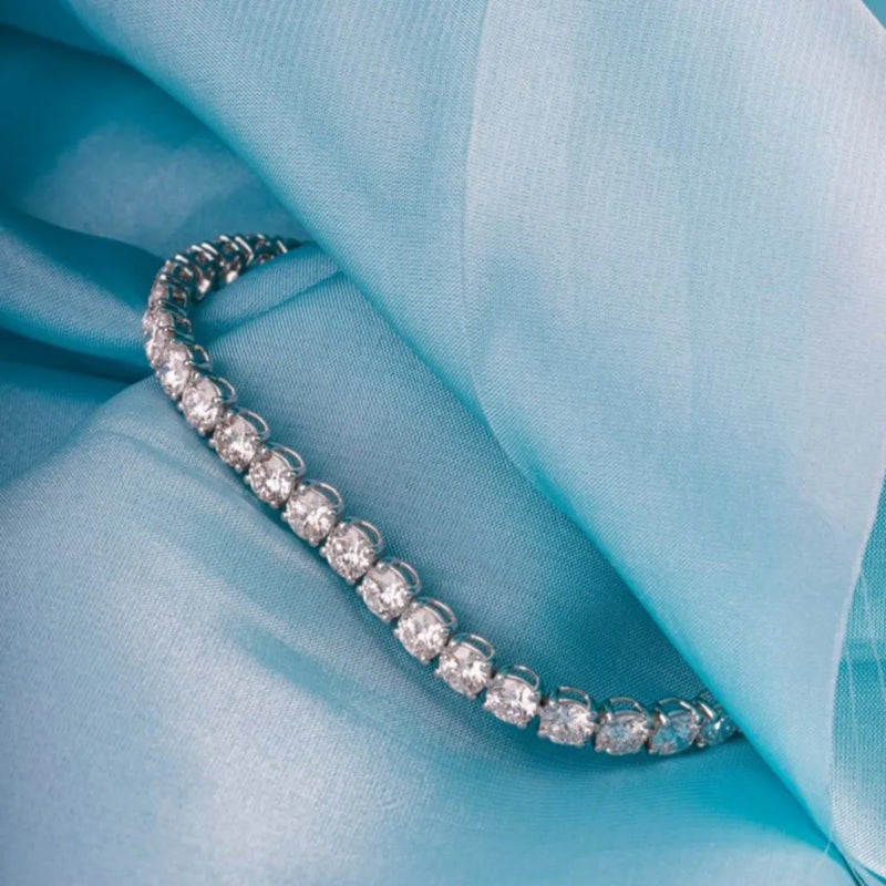 13.36 Carat Lab-Grown Diamond Bracelet for Women - view 3