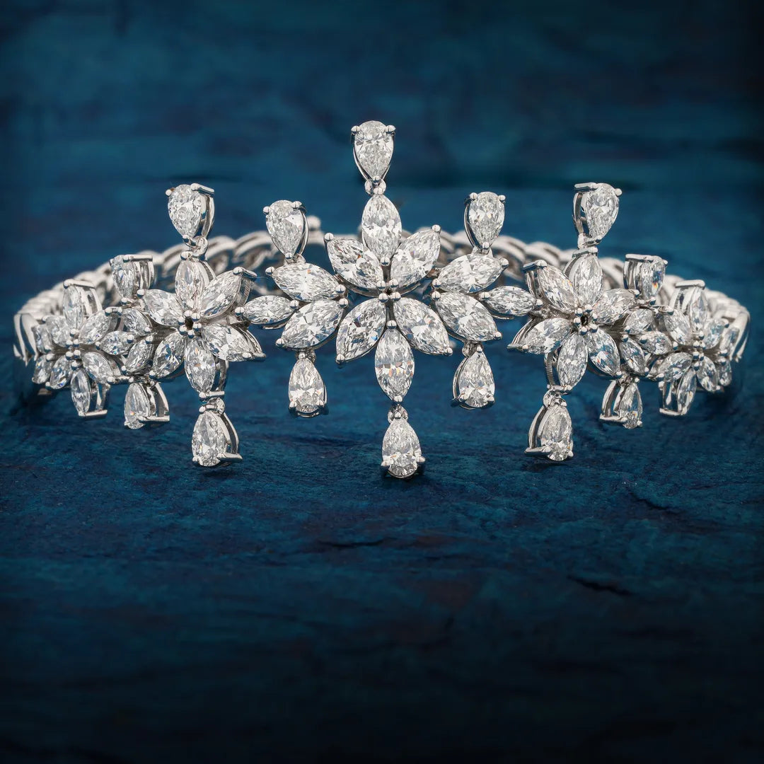6.92 Carat Lab-Grown Diamond Bracelet for Women - view 3