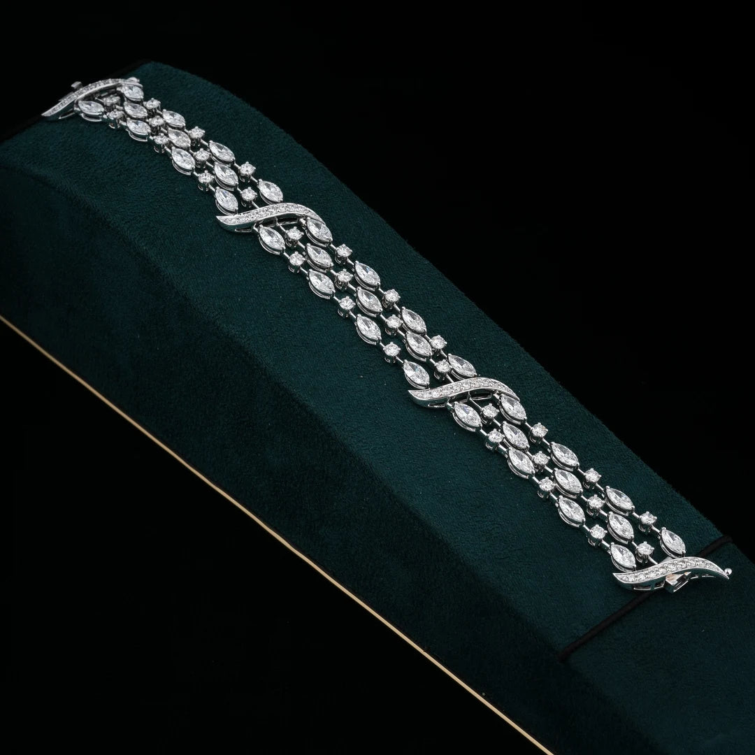 14.15 Carat Lab-Grown Diamond Bracelet for Women - view 1