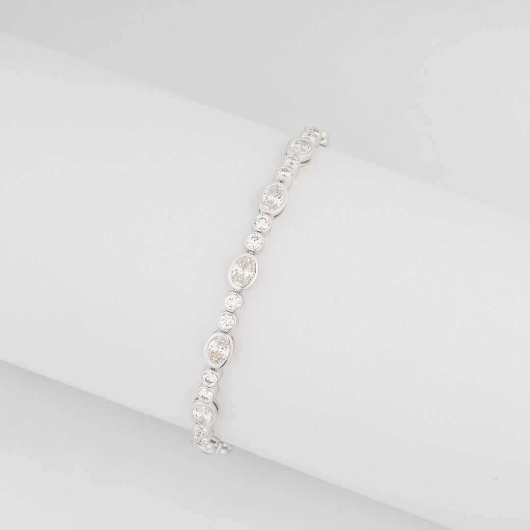 5.73 Carat Lab-Grown Diamond Bracelet for Women - view 2