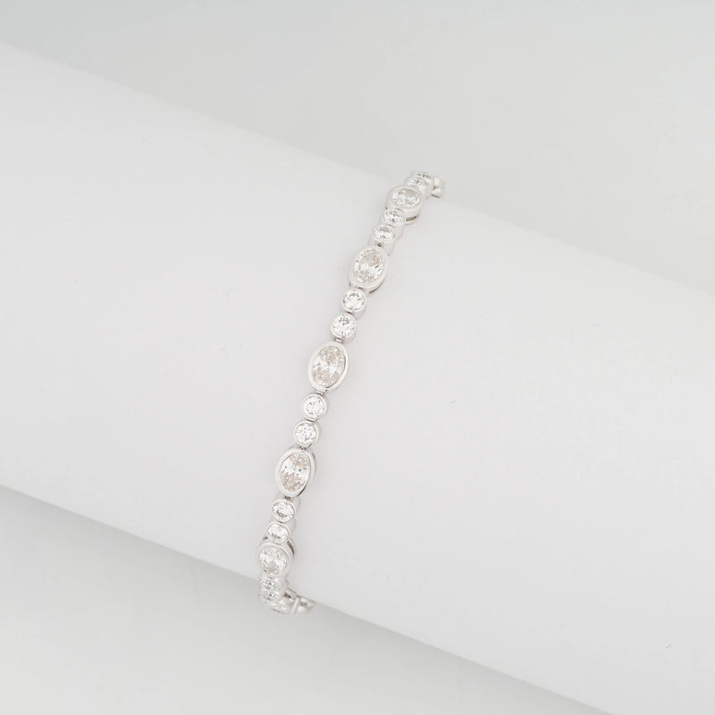 5.73 Carat Lab-Grown Diamond Bracelet for Women - view 2