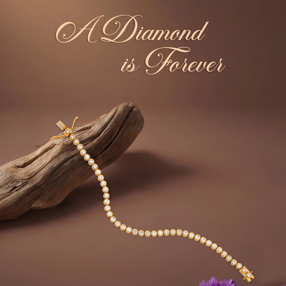 4.81 Carat Lab-Grown Diamond Bracelet for Women - view 2