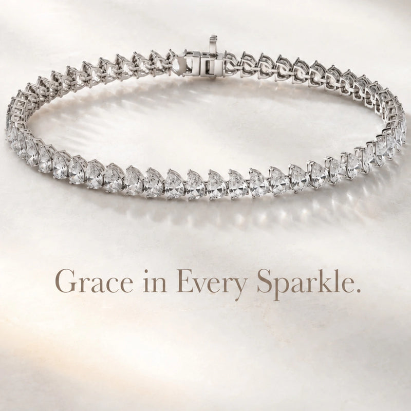 22.97 Carat Lab-Grown Diamond Bracelet for Women - view 3