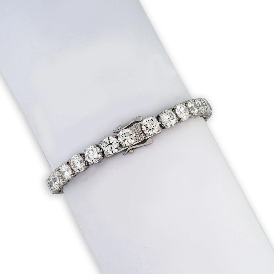 21.82 Carat Lab-Grown Diamond Bracelet for Women - view 2