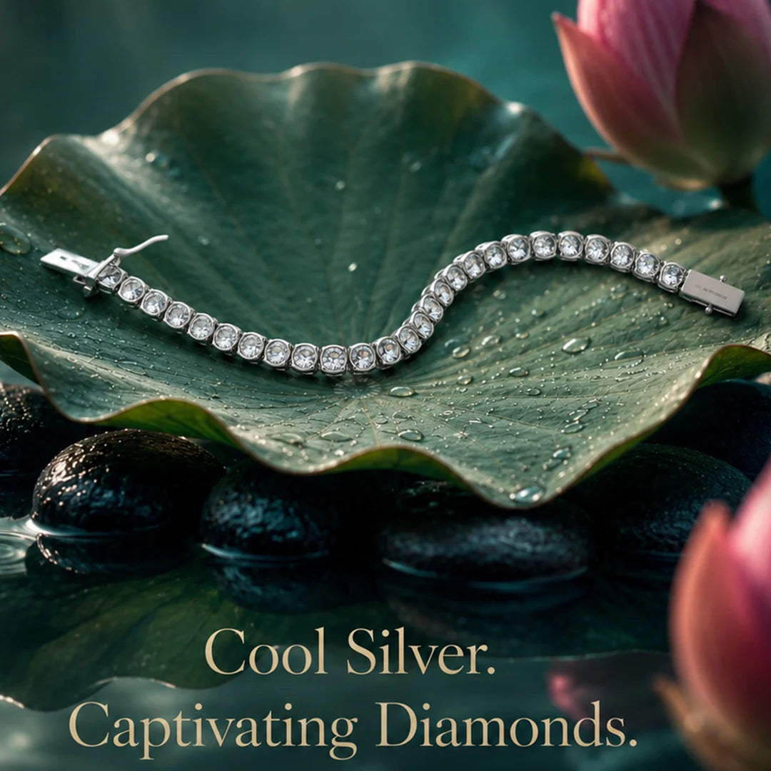 21.82 Carat Lab-Grown Diamond Bracelet for Women - view 3