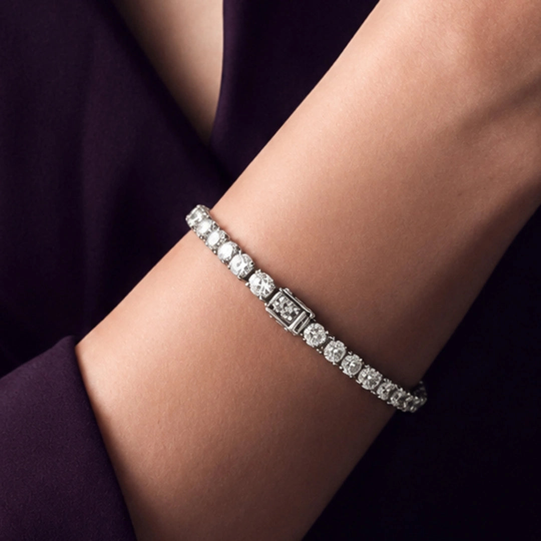 21.82 Carat Lab-Grown Diamond Bracelet for Women - view 5