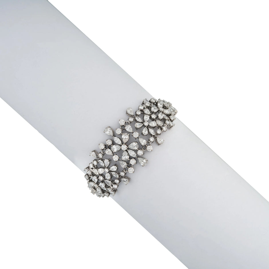 8.38 Carat Lab-Grown Diamond Bracelet for Women - view 3