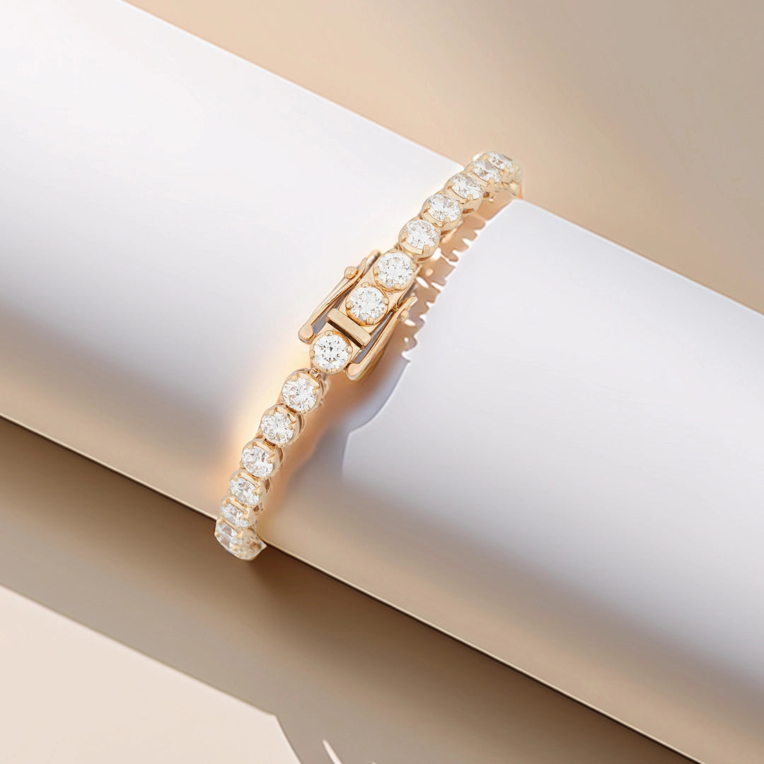 5.96 Carat Lab-Grown Diamond Bracelet for Women - view 2