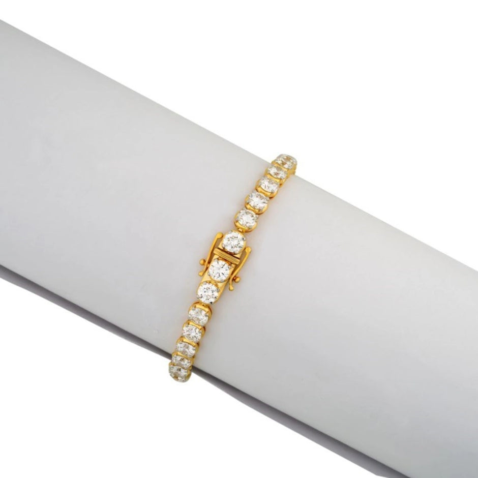 13.42 Carat Lab-Grown Diamond Bracelet for Women - view 1