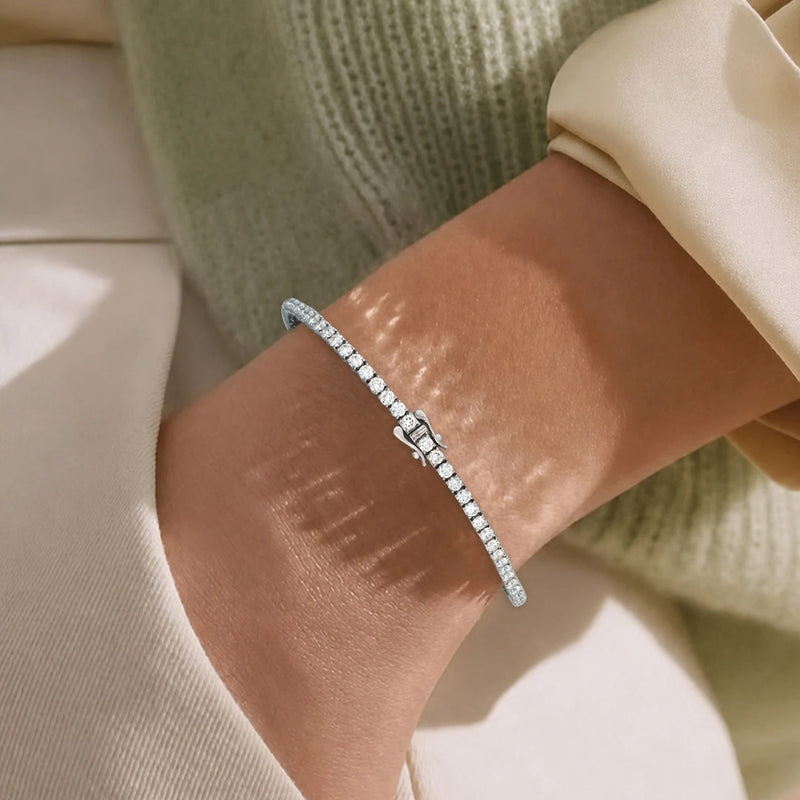 5.15 Carat Lab-Grown Diamond Bracelet for Women - view 3