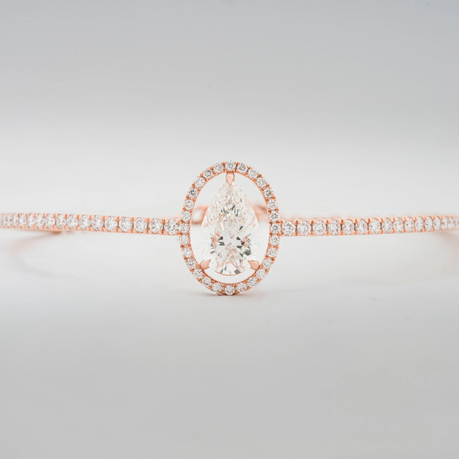 3.61 Carat Lab-Grown Diamond Bracelet for Women - view 1