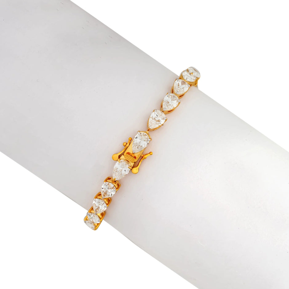 10.39 Carat Lab-Grown Diamond Bracelet for Women - view 2