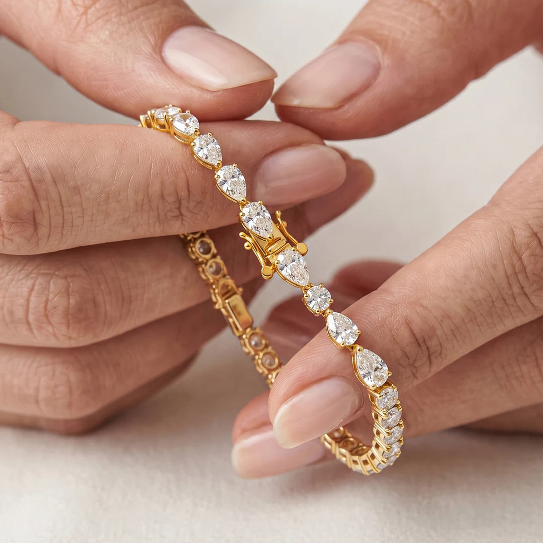 10.39 Carat Lab-Grown Diamond Bracelet for Women - view 3