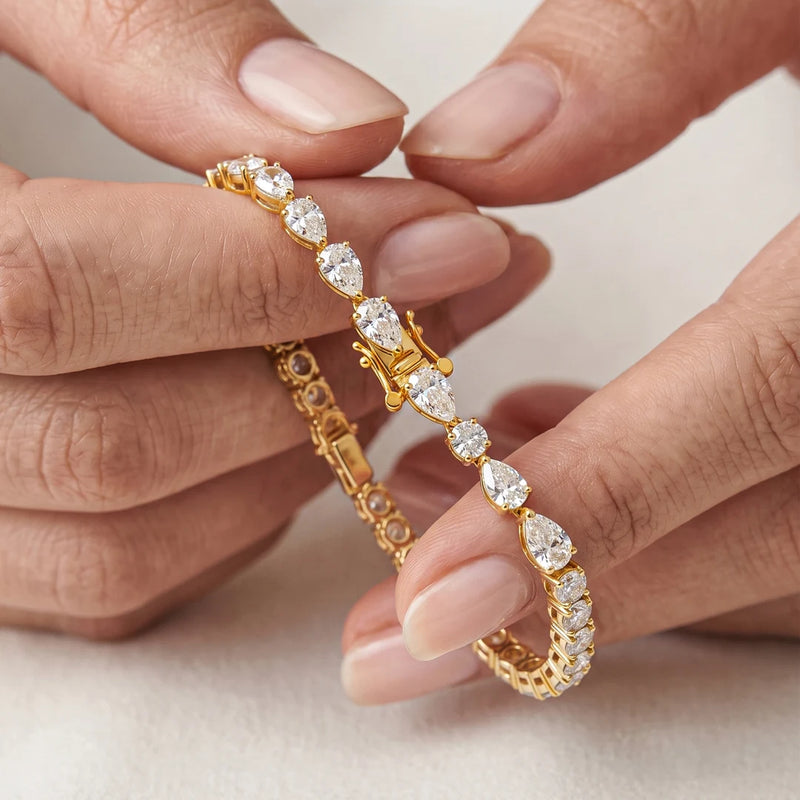 10.39 Carat Lab-Grown Diamond Bracelet for Women - view 3