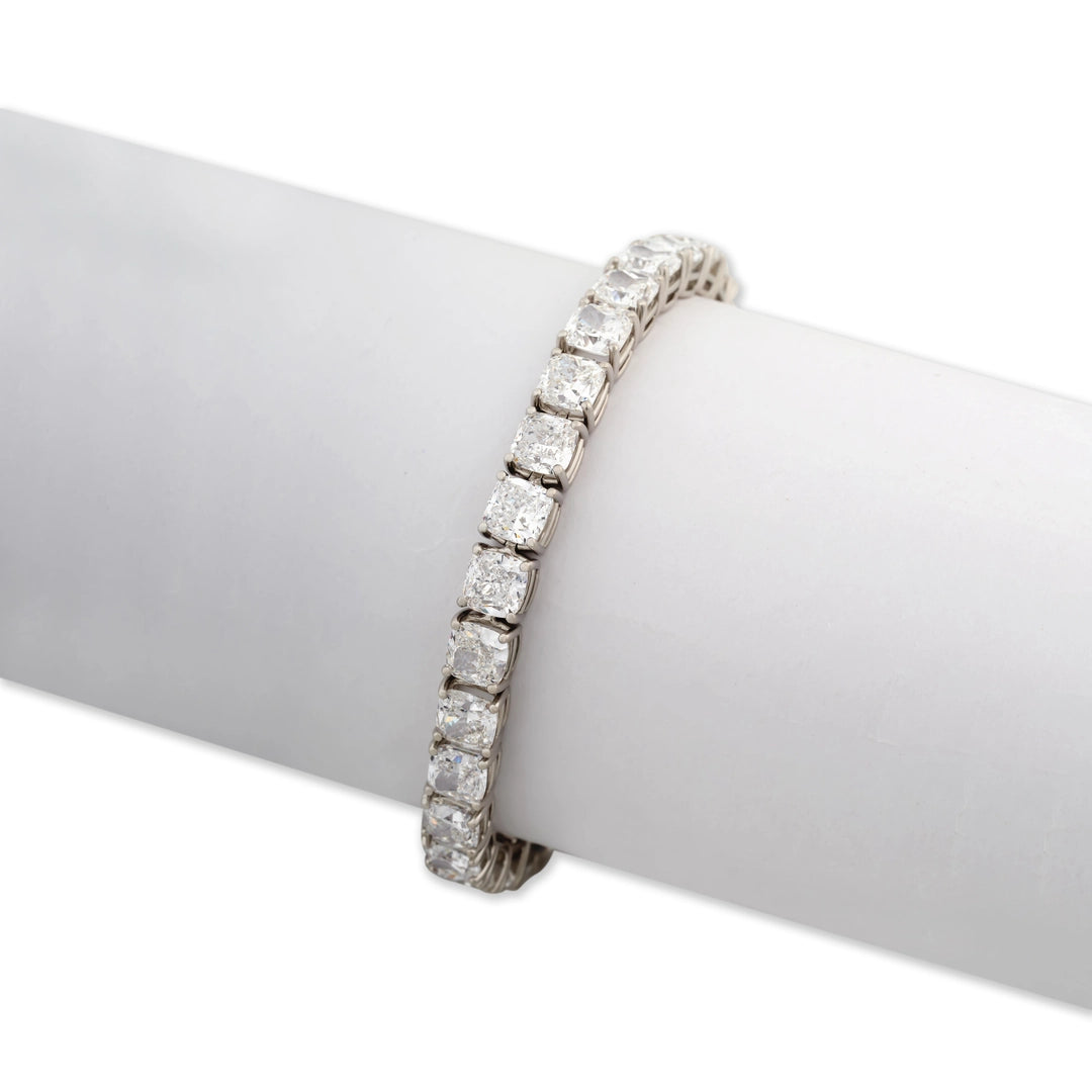 20.81 Carat Lab-Grown Diamond Bracelet for Women - view 2