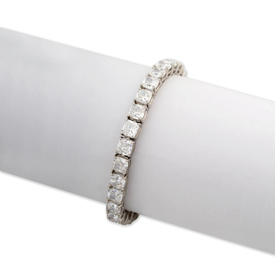 20.81 Carat Lab-Grown Diamond Bracelet for Women - view 2