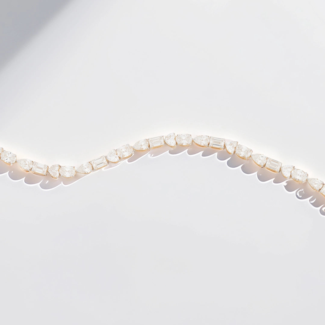 10.98 Carat Lab-Grown Diamond Bracelet for Women - view 1