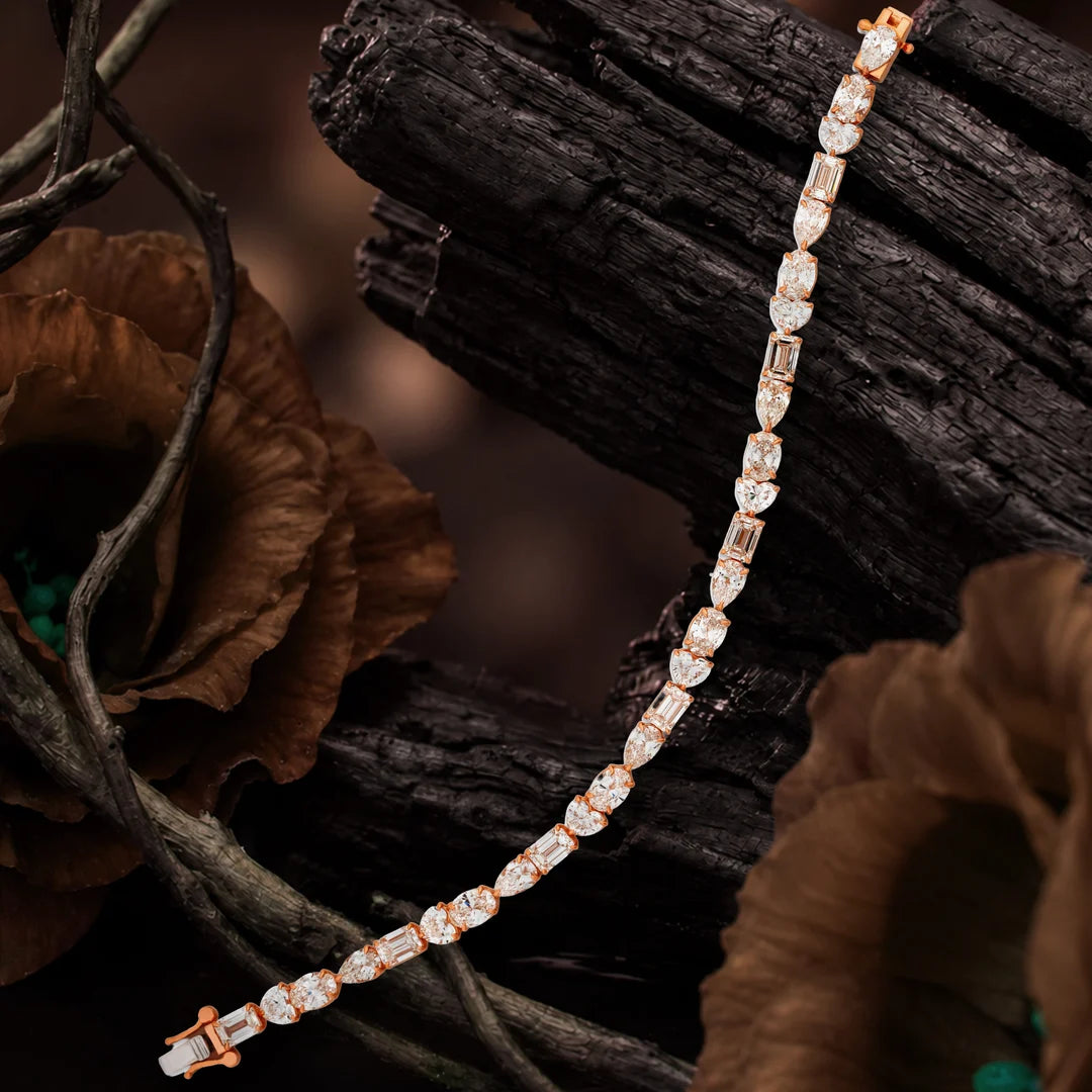 10.89 Carat Lab-Grown Diamond Bracelet for Women - view 2
