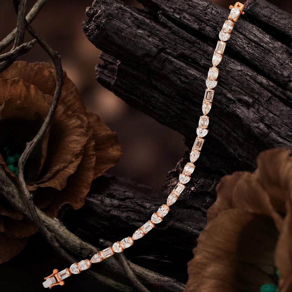 10.89 Carat Lab-Grown Diamond Bracelet for Women - view 2