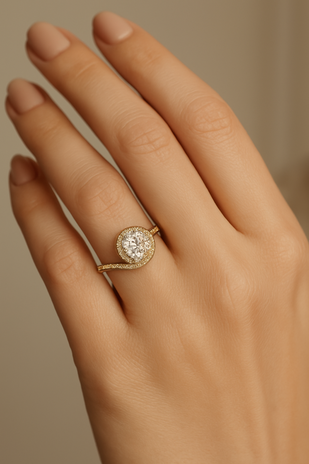 Sacred Lab Grown Diamond Promise Ring