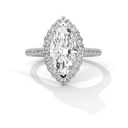 Evelyn 2 Carat Solitaire Lab Grown Diamond Anniversary Ring