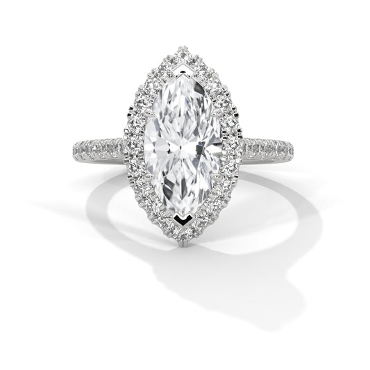 Evelyn 2 Carat Solitaire Lab Grown Diamond Anniversary Ring