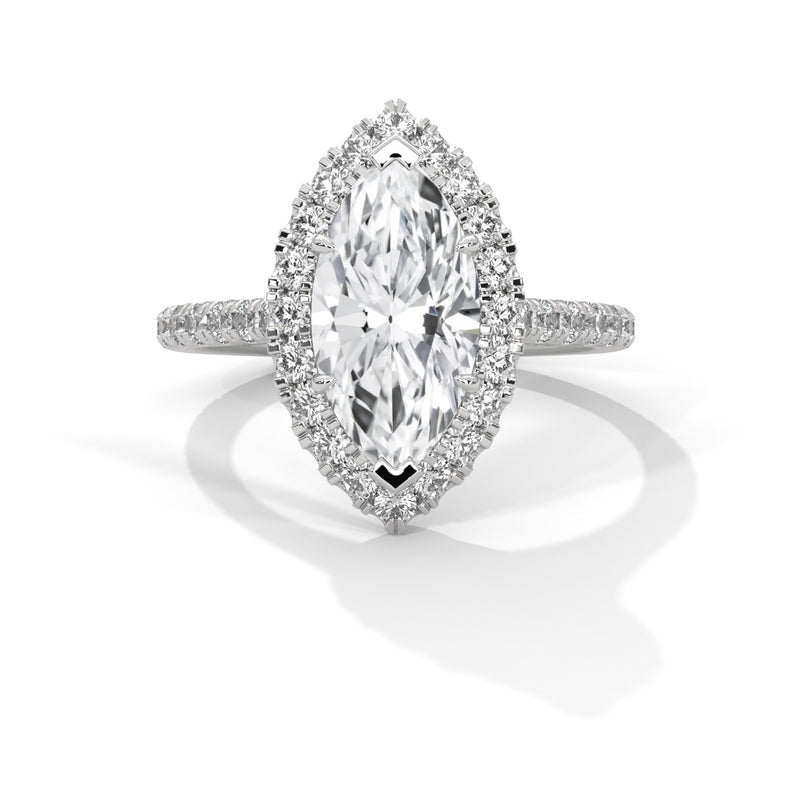 Evelyn 2 Carat Solitaire Lab Grown Diamond Anniversary Ring
