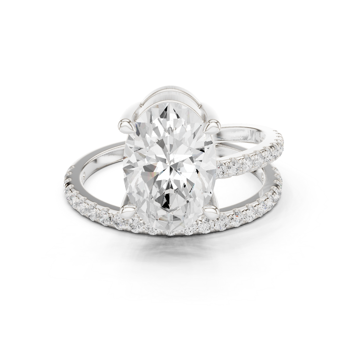 Symbol Of Togetherness 3 Carat Lab Grown Diamond Ring