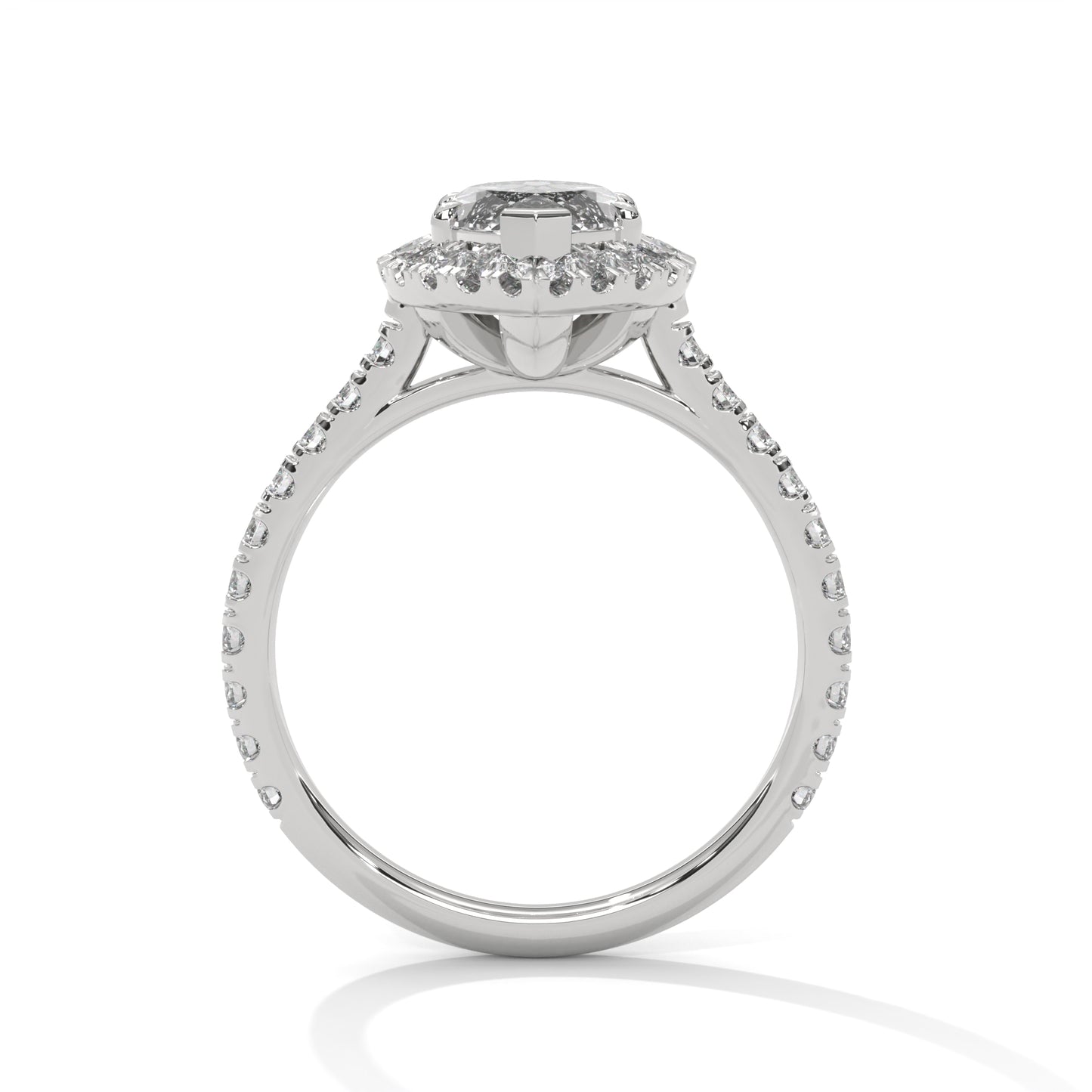 Evelyn 2 Carat Solitaire Lab Grown Diamond Anniversary Ring