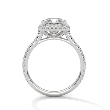 2 Carat Princess Cut Lab Grown Diamond Ring | Anniversary & Engagement Gifts for Women