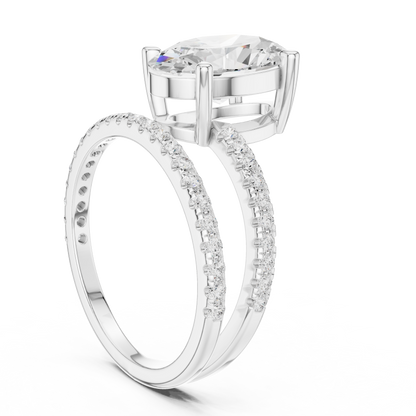 Symbol Of Togetherness 3 Carat Lab Grown Diamond Ring
