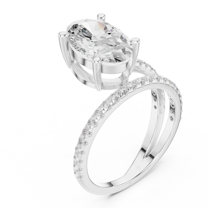 Symbol Of Togetherness 3 Carat Lab Grown Diamond Ring