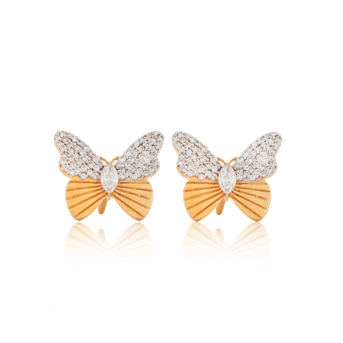 Butterfly Dreams Lab Diamond Earrings