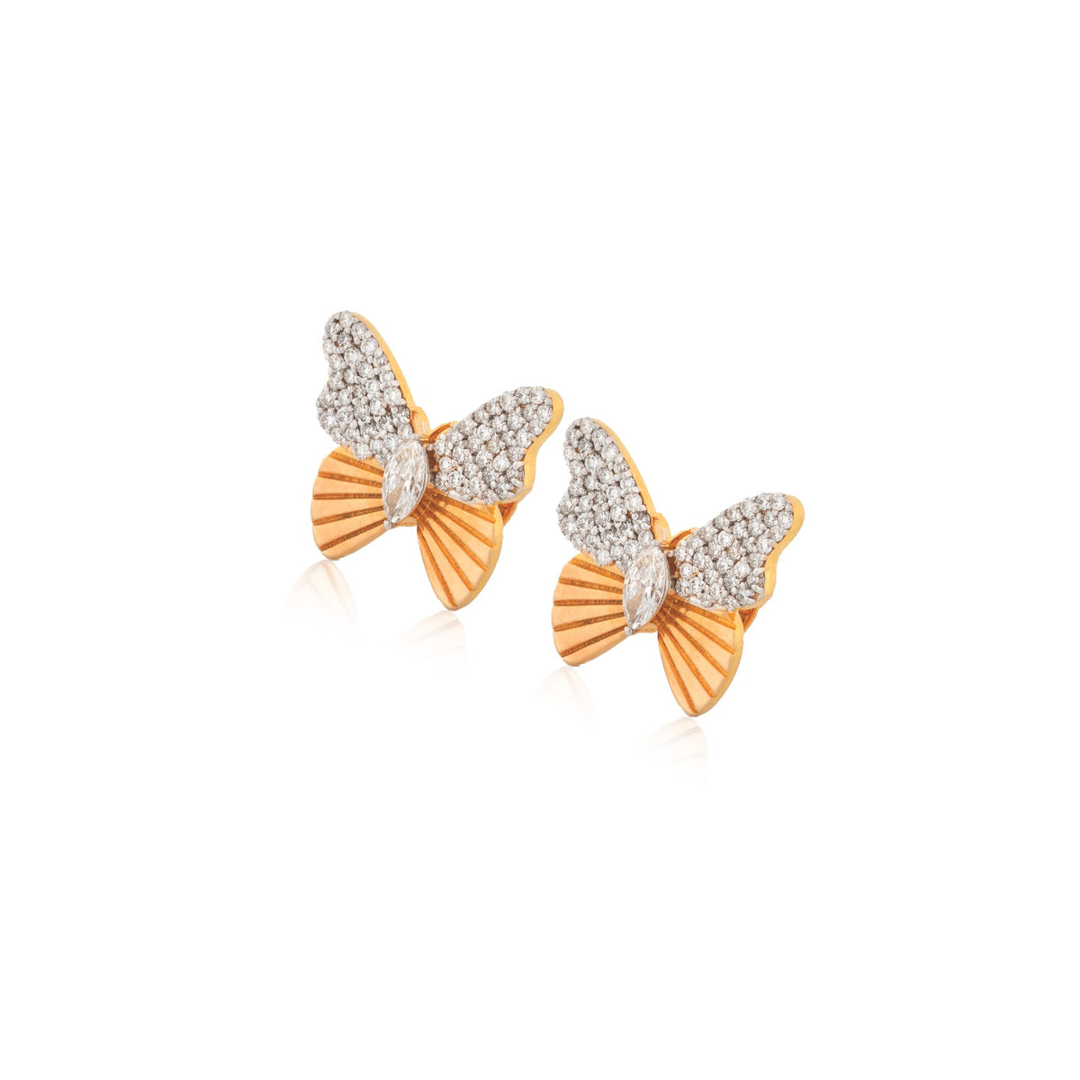 Butterfly Dreams Lab Diamond Earrings