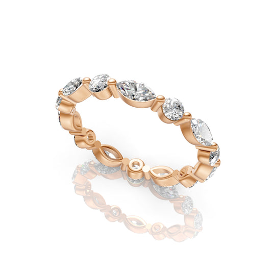Eternal Harmony Diamond Band Ring