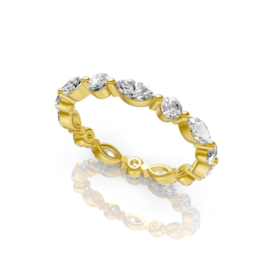 Eternal Harmony Diamond Band Ring