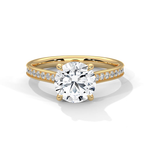 Forever-inspired 2 Carat Round Lab Diamond Ring – Solitaire Ring for Women