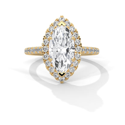 Evelyn 2 Carat Solitaire Lab Grown Diamond Anniversary Ring