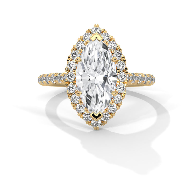 Evelyn 2 Carat Solitaire Lab Grown Diamond Anniversary Ring