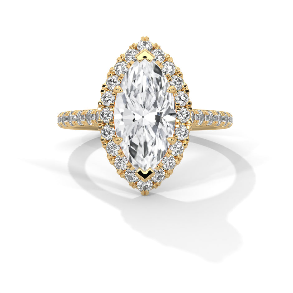 Evelyn 2 Carat Solitaire Lab Grown Diamond Anniversary Ring