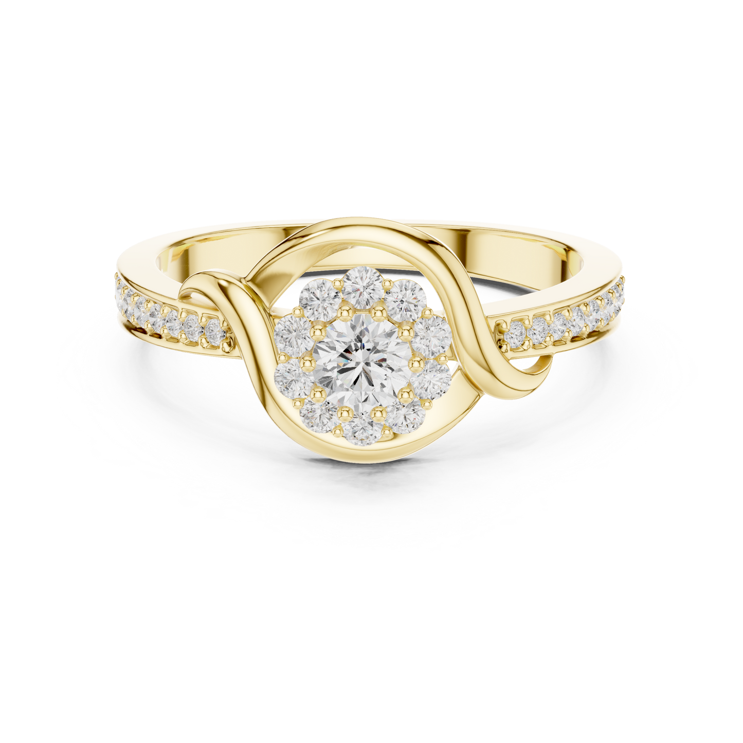 Endless Eternity Love Lab Diamond Ring For Gifting