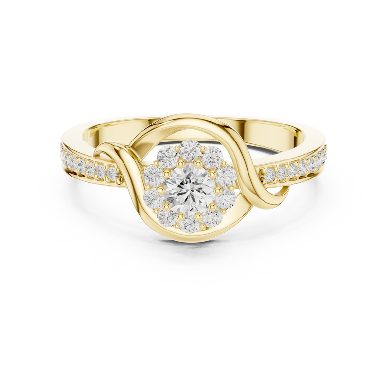 Endless Eternity Love Lab Diamond Ring For Gifting