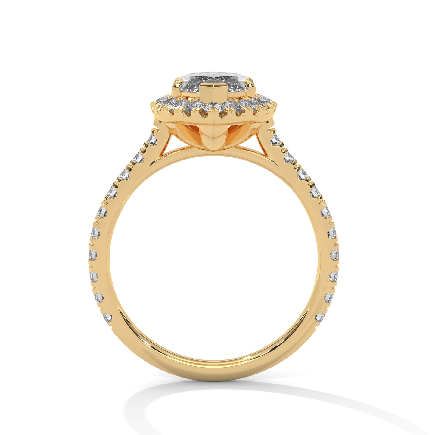 Evelyn 2 Carat Solitaire Lab Grown Diamond Anniversary Ring