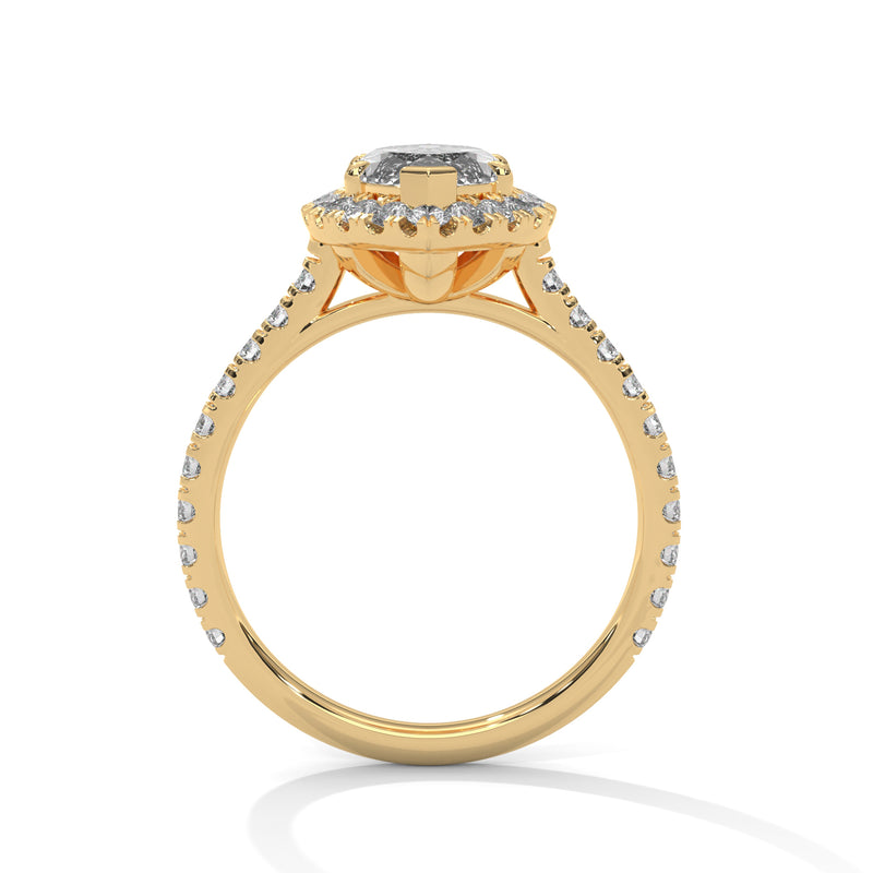 Evelyn 2 Carat Solitaire Lab Grown Diamond Anniversary Ring