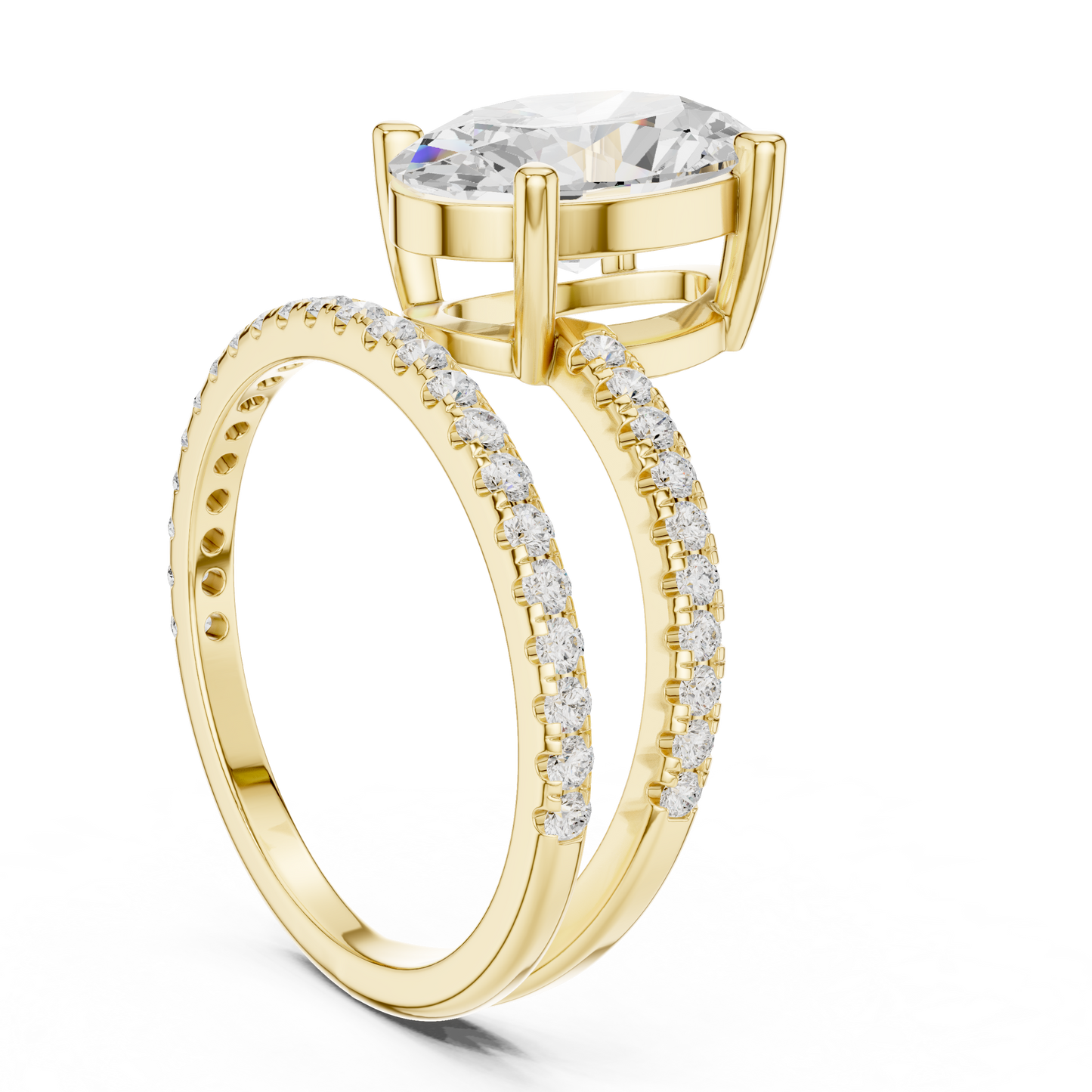 Symbol Of Togetherness 3 Carat Lab Grown Diamond Ring