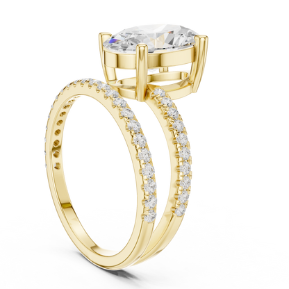 Symbol Of Togetherness 3 Carat Lab Grown Diamond Ring