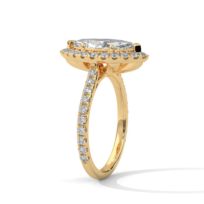 Evelyn 2 Carat Solitaire Lab Grown Diamond Anniversary Ring