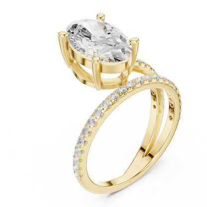 Symbol Of Togetherness 3 Carat Lab Grown Diamond Ring
